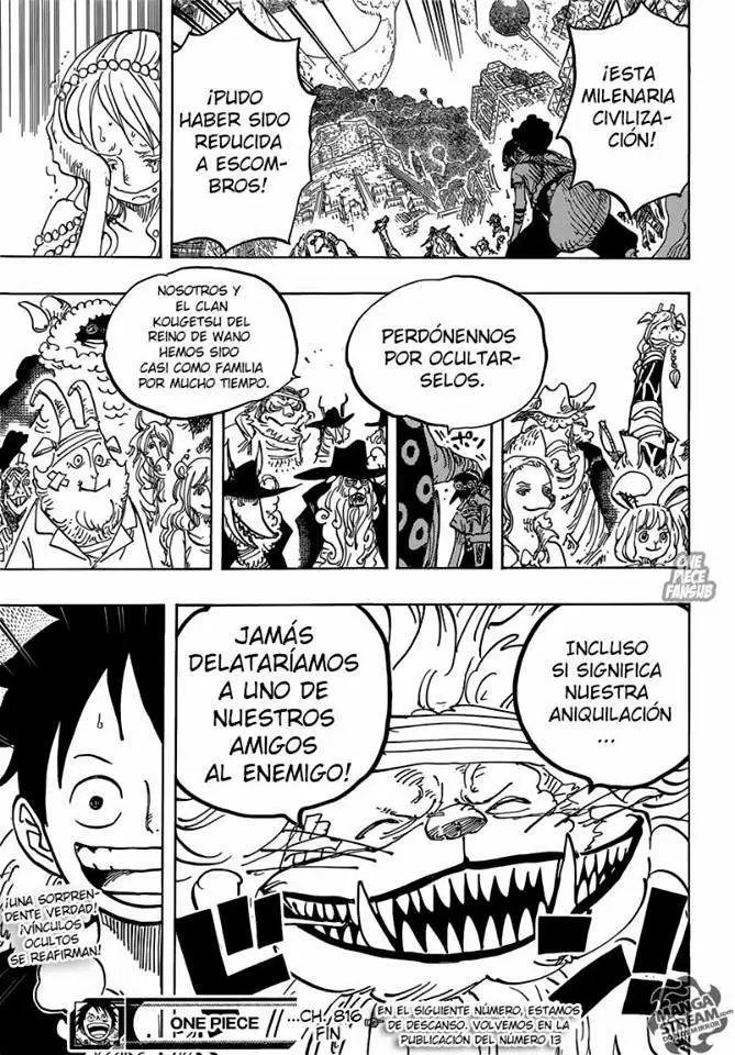 One Piece - Capítulo 816 - Página 17 - LectorTMOo
