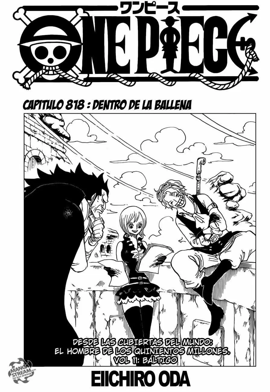One Piece - Capítulo 818 - Página 2 - LectorTMOo