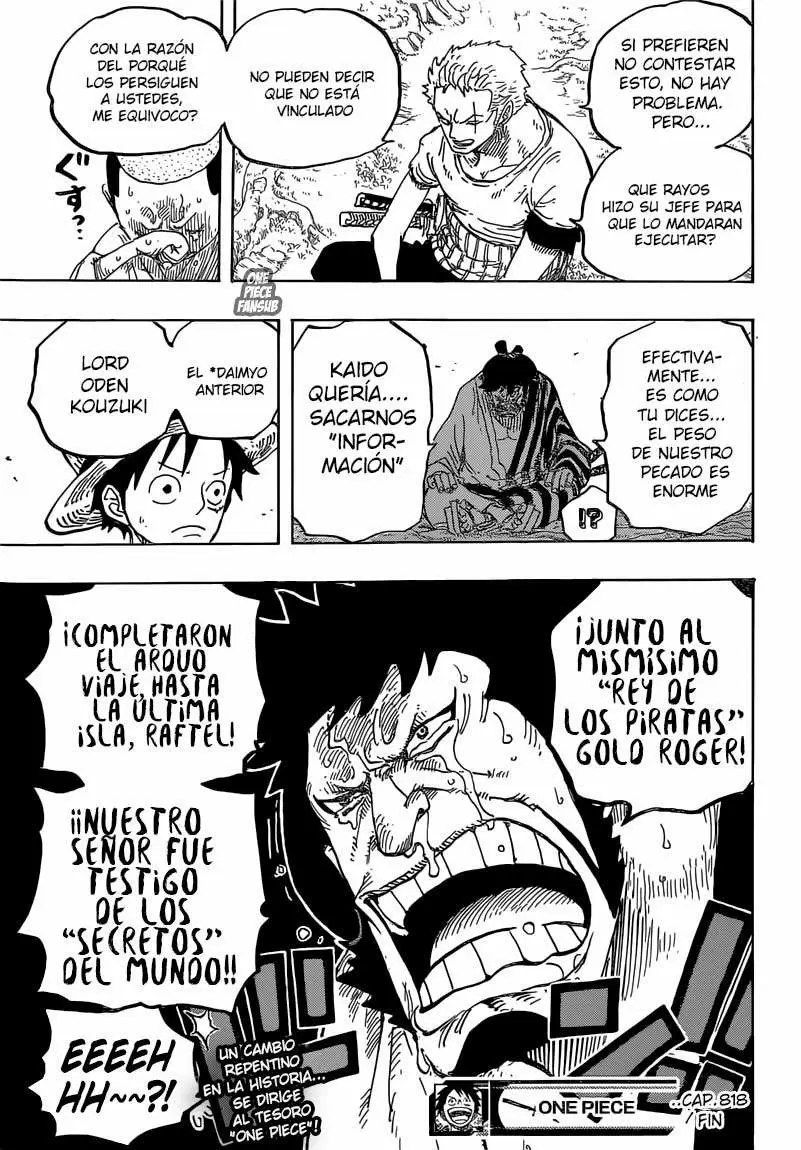 One Piece - Capítulo 818 - Página 16 - LectorTMOo