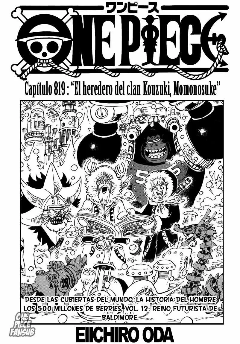One Piece - Capítulo 819 - Página 2 - LectorTMOo
