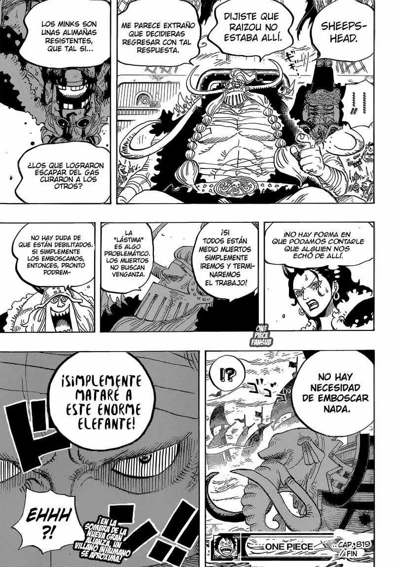 One Piece - Capítulo 819 - Página 18 - LectorTMOo