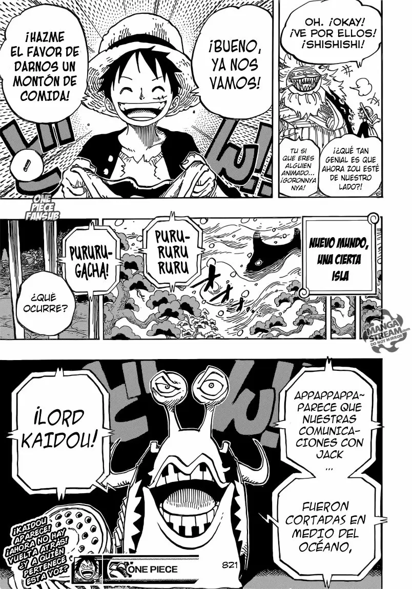 One Piece - Capítulo 821 - Página 18 - LectorTMOo