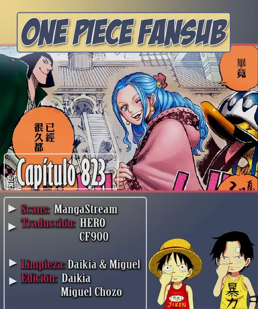 One Piece - Capítulo 823 - Página 1 - LectorTMOo