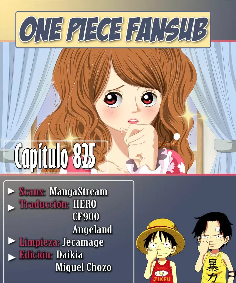 One Piece - Capítulo 825 - Página 1 - LectorTMOo