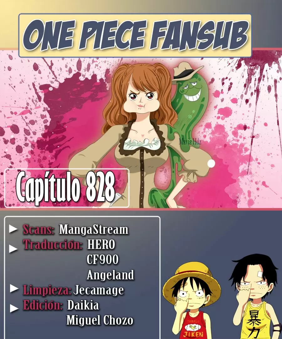 One Piece - Capítulo 828 - Página 1 - LectorTMOo