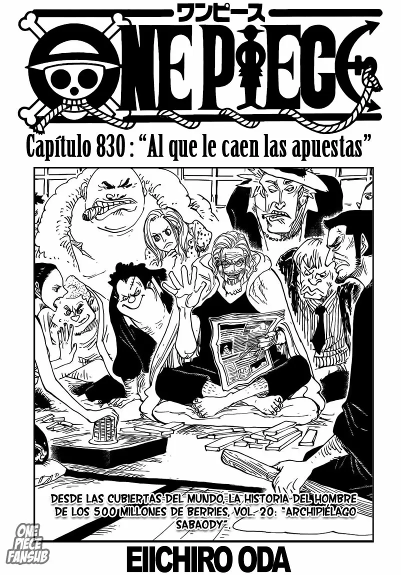 One Piece - Capítulo 830 - Página 2 - LectorTMOo