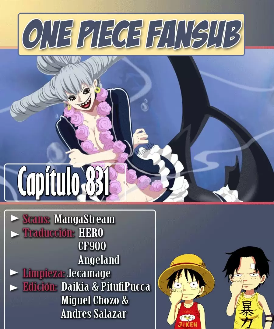 One Piece - Capítulo 831 - Página 1 - LectorTMOo
