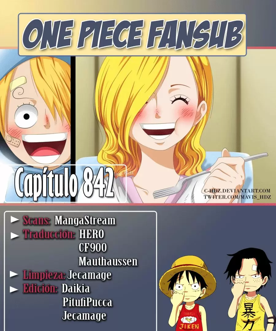 One Piece - Capítulo 842 - Página 1 - LectorTMOo
