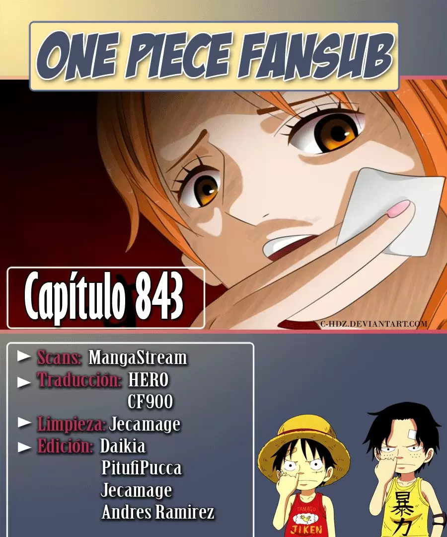 One Piece - Capítulo 843 - Página 1 - LectorTMOo