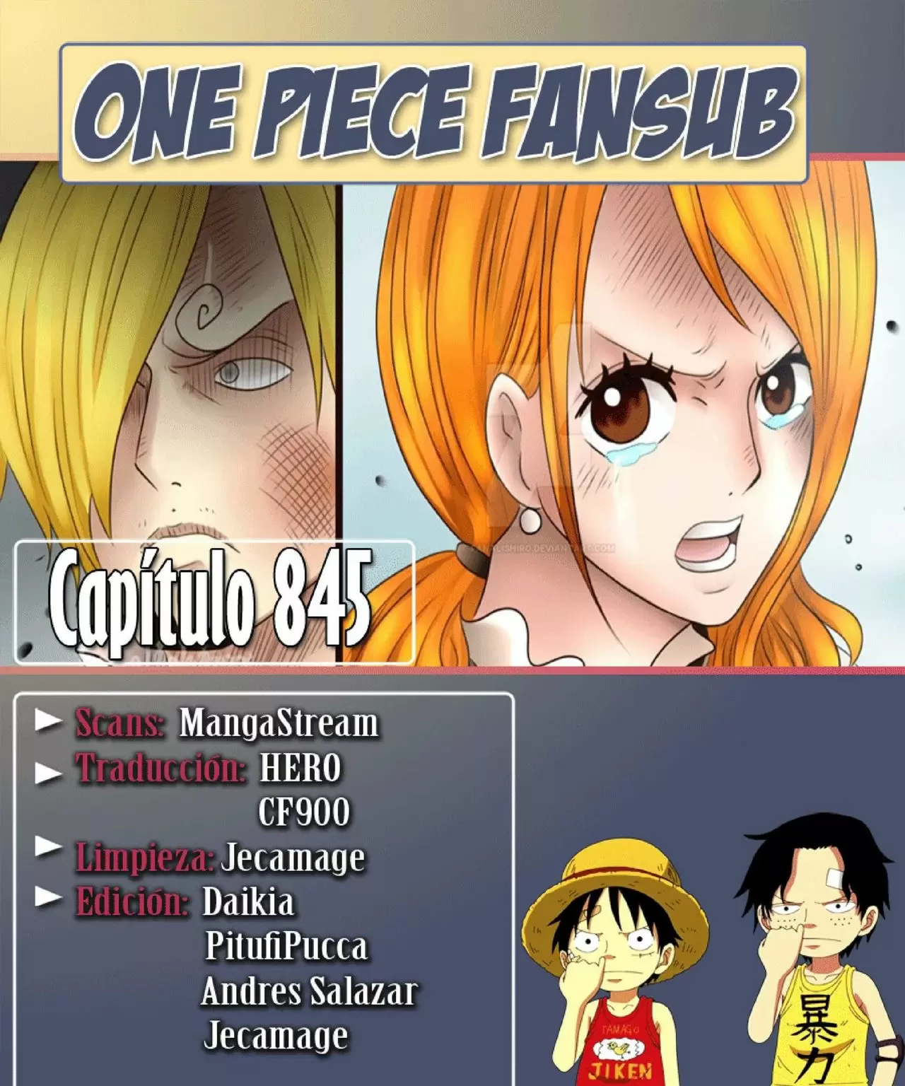 One Piece - Capítulo 845 - Página 1 - LectorTMOo