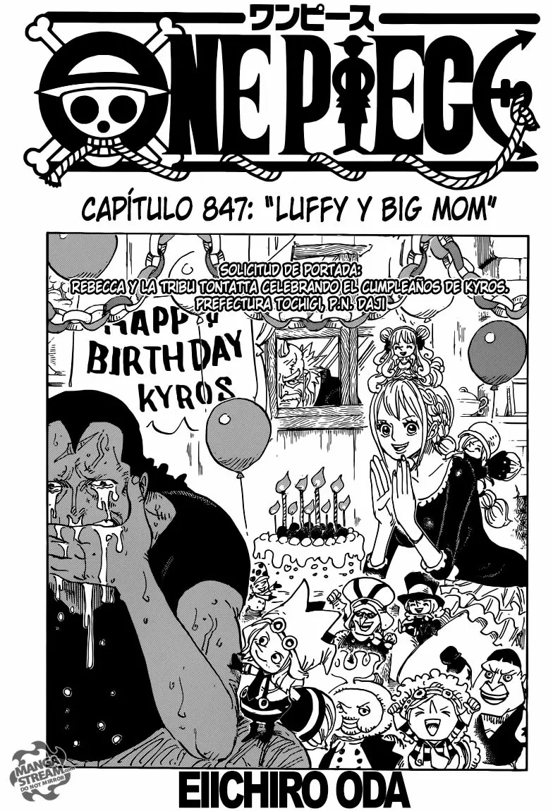 One Piece - Capítulo 847 - Página 3 - LectorTMOo
