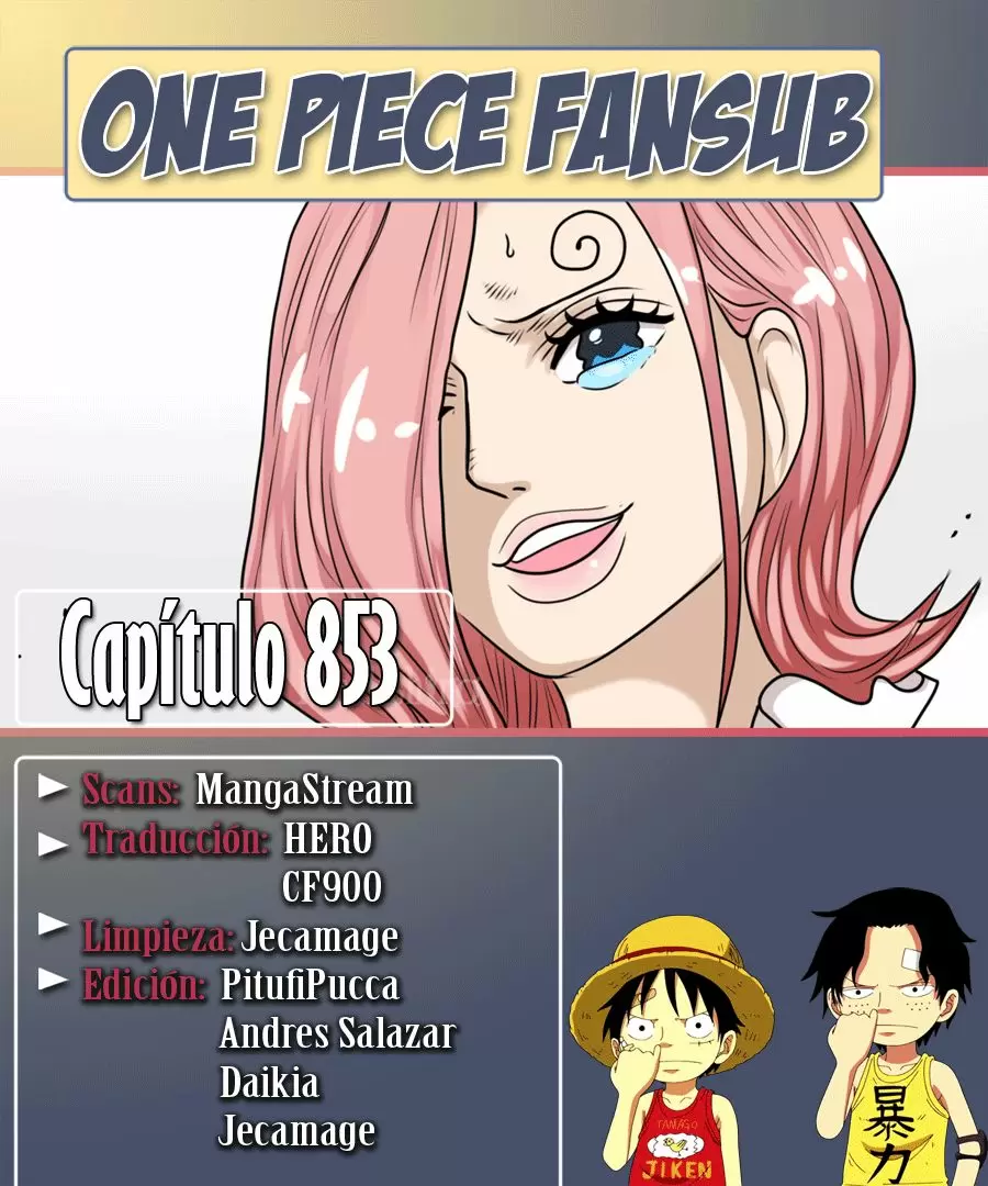 One Piece - Capítulo 853 - Página 1 - LectorTMOo