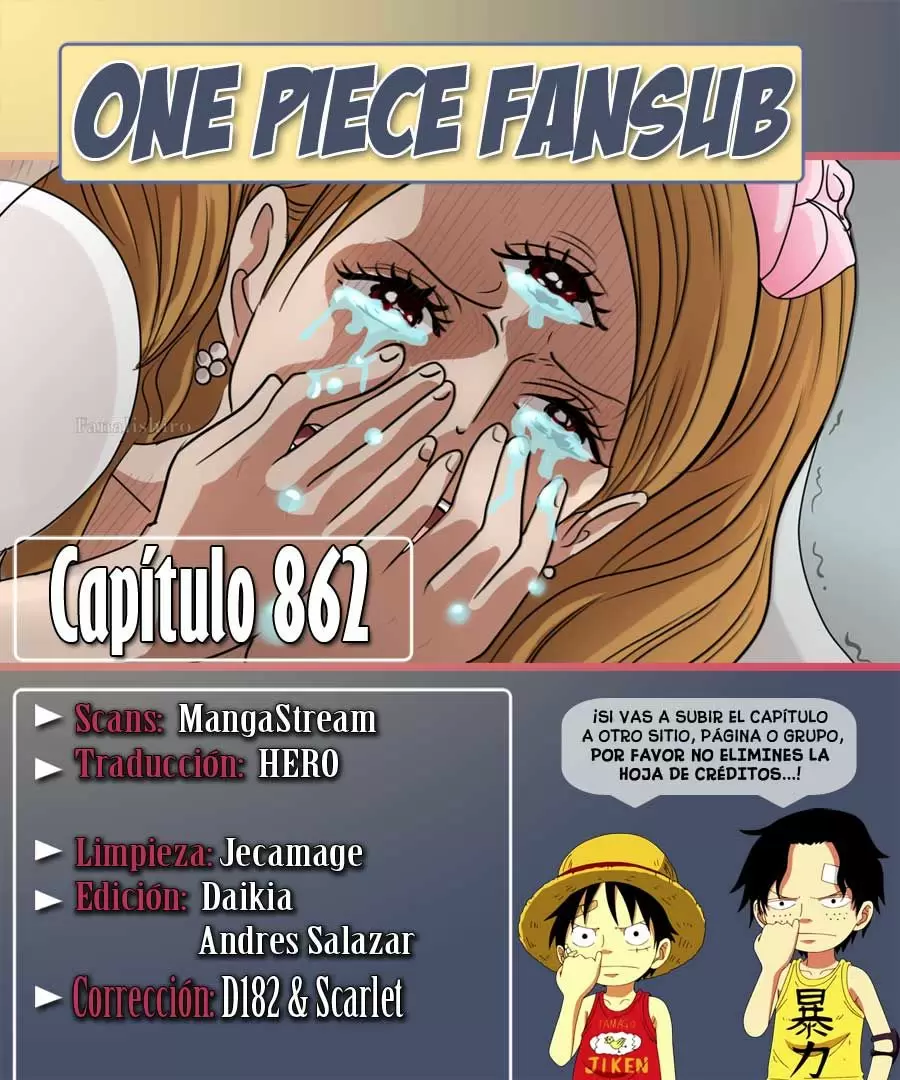 One Piece - Capítulo 862 - Página 1 - LectorTMOo