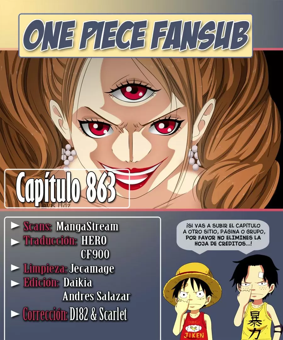 One Piece - Capítulo 863 - Página 2 - LectorTMOo