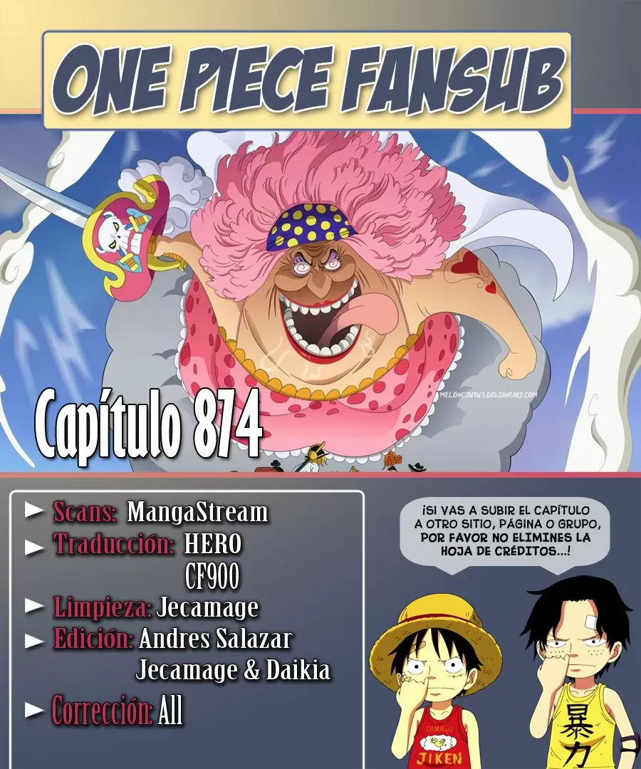 One Piece - Capítulo 874 - Página 2 - LectorTMOo
