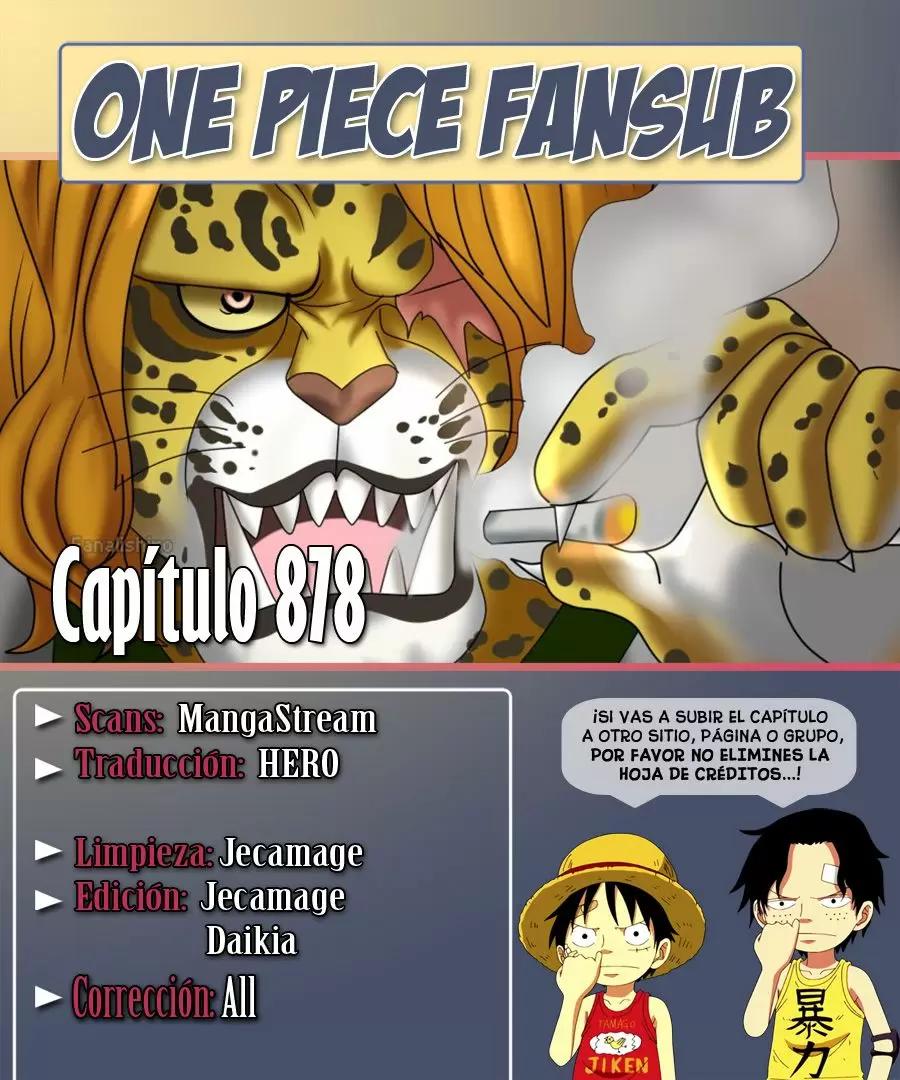 One Piece - Capítulo 878 - Página 2 - LectorTMOo