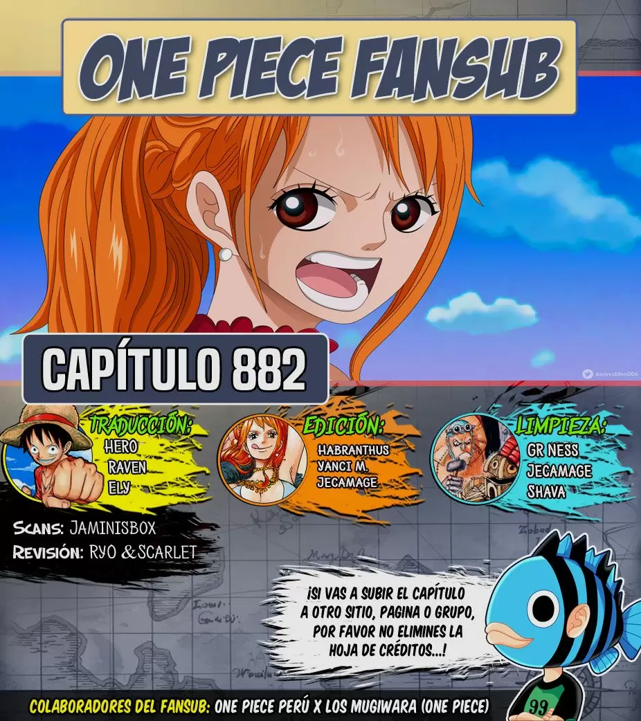 One Piece - Capítulo 882 - Página 1 - LectorTMOo