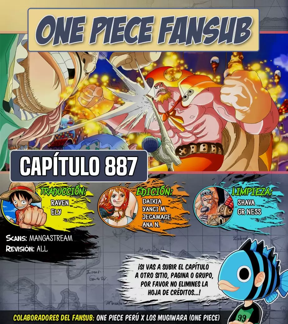One Piece - Capítulo 887 - Página 1 - LectorTMOo