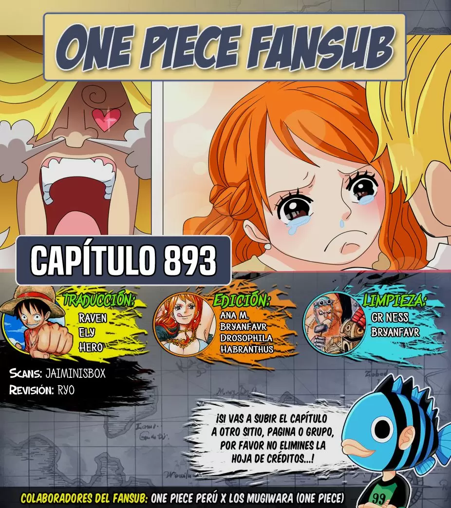 One Piece - Capítulo 893 - Página 1 - LectorTMOo