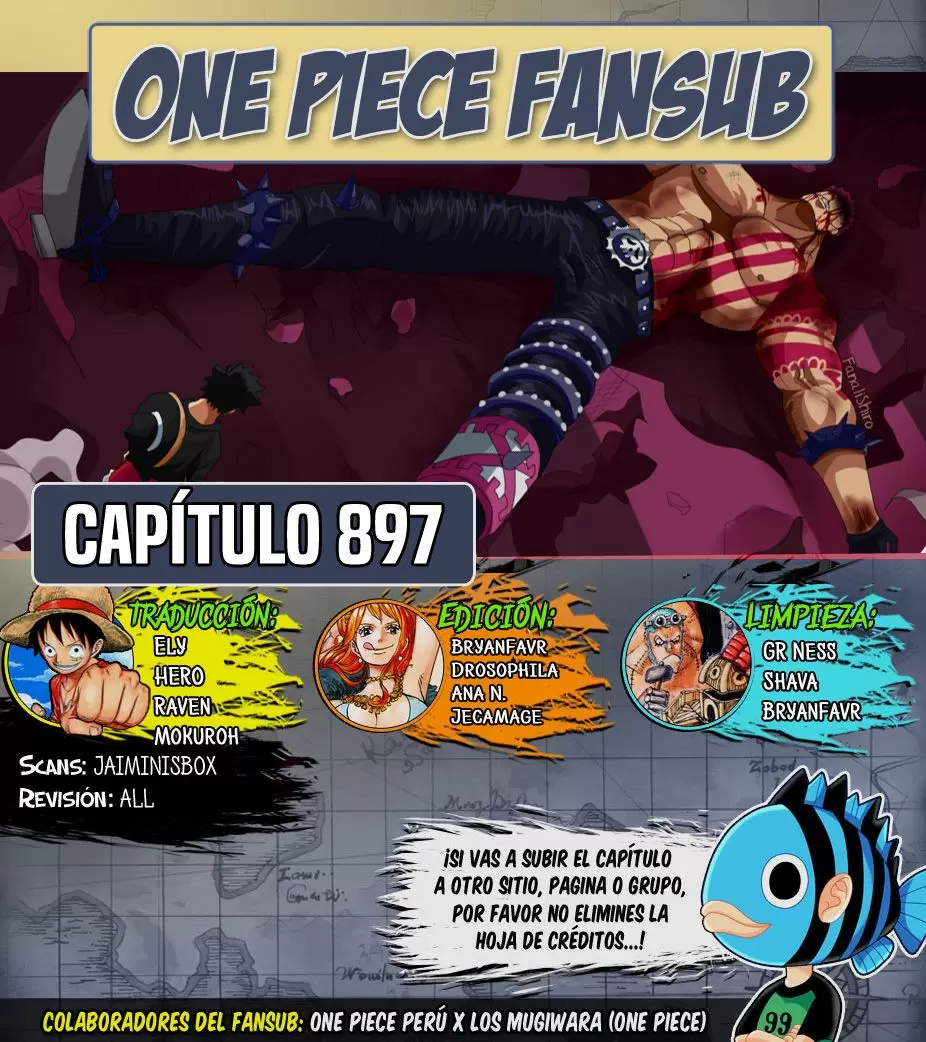 One Piece - Capítulo 897 - Página 1 - LectorTMOo