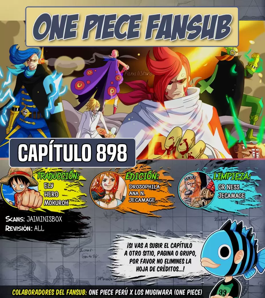 One Piece - Capítulo 898 - Página 1 - LectorTMOo