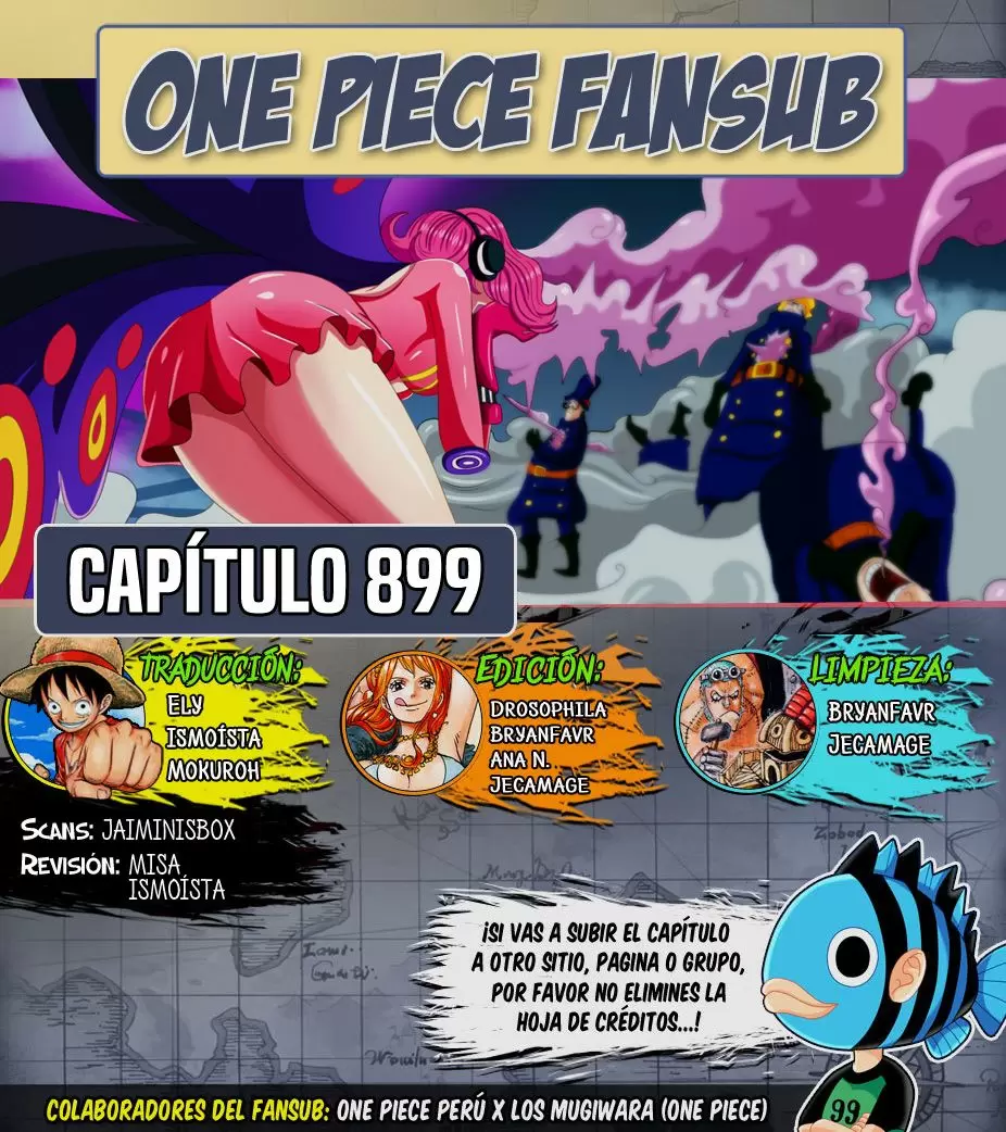 One Piece - Capítulo 899 - Página 1 - LectorTMOo