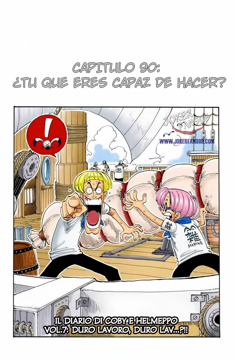 One Piece - Capítulo 90 - Página 1 - LectorTMOo