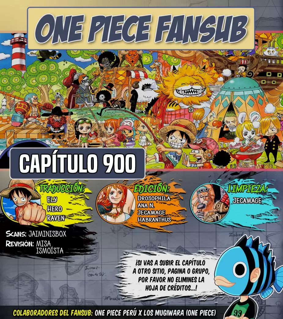 One Piece - Capítulo 900 - Página 1 - LectorTMOo