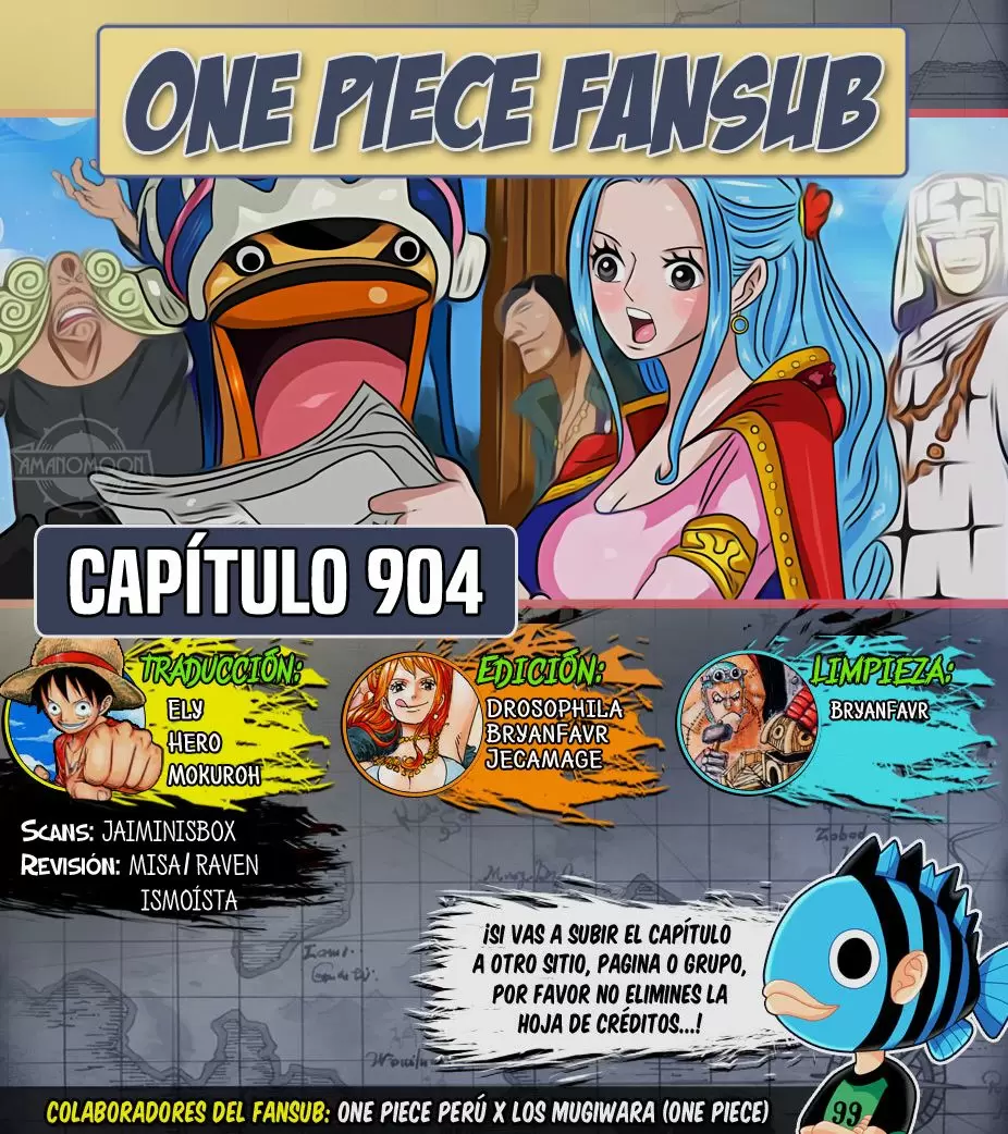 One Piece - Capítulo 904 - Página 1 - LectorTMOo