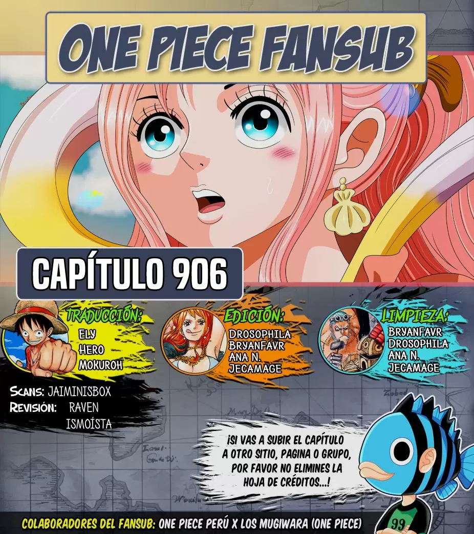 One Piece - Capítulo 906 - Página 1 - LectorTMOo