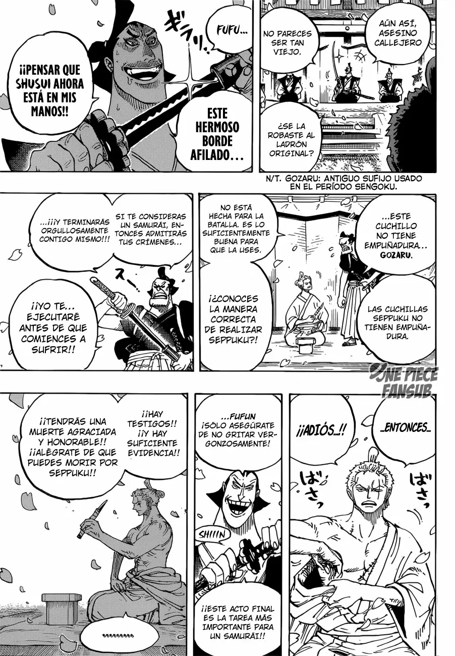 One Piece - Capítulo 909 - Página 15 - LectorTMOo