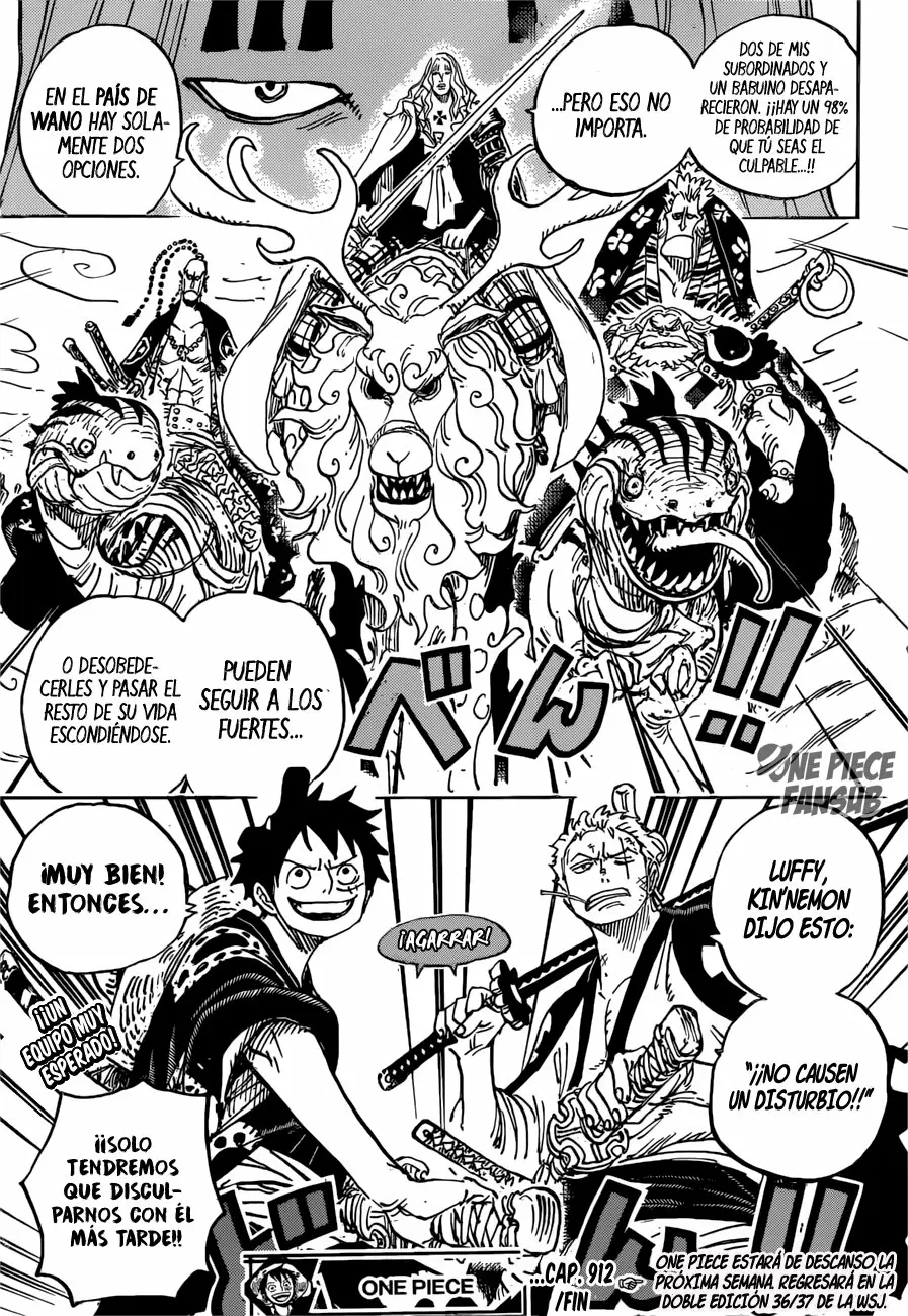 One Piece - Capítulo 912 - Página 19 - LectorTMOo