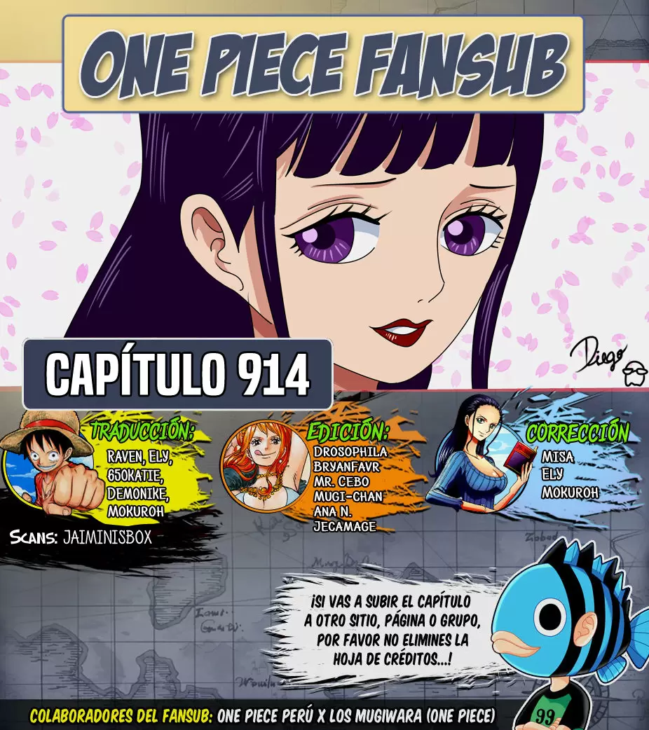 One Piece - Capítulo 914 - Página 1 - LectorTMOo