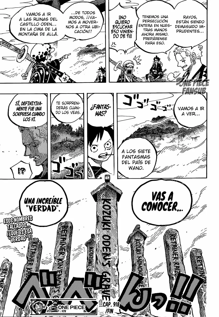 One Piece - Capítulo 918 - Página 17 - LectorTMOo