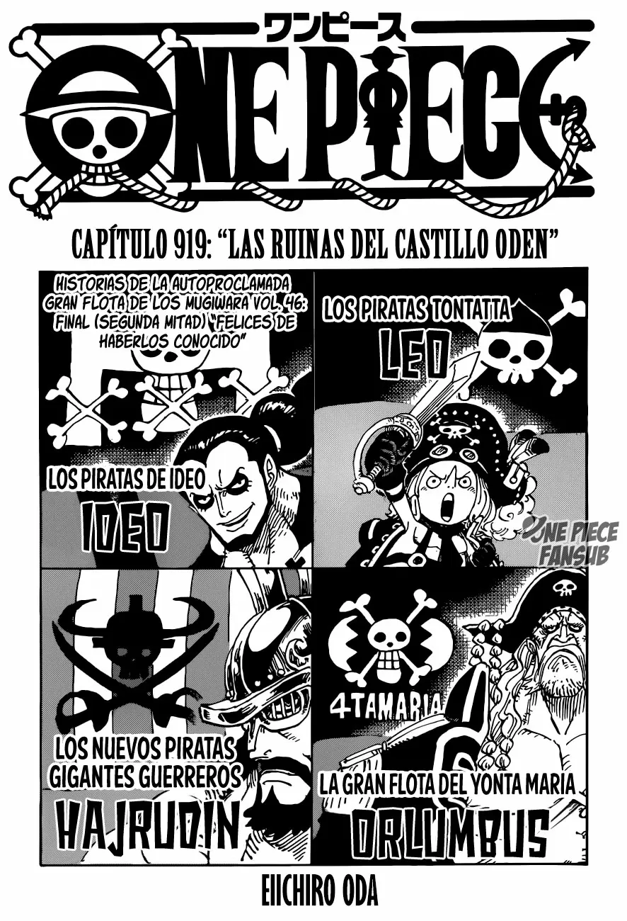 One Piece - Capítulo 919 - Página 2 - LectorTMOo