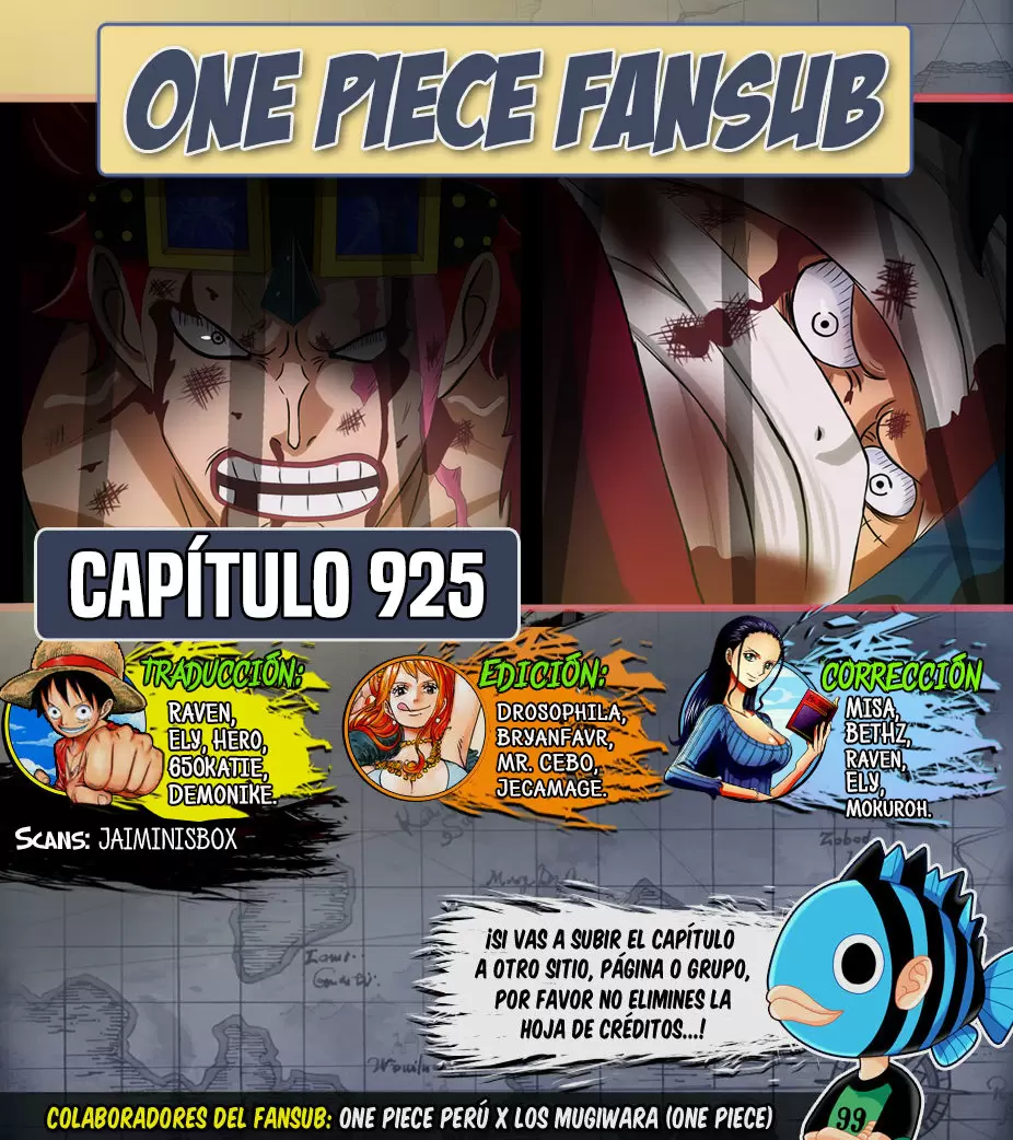 One Piece - Capítulo 925 - Página 1 - LectorTMOo