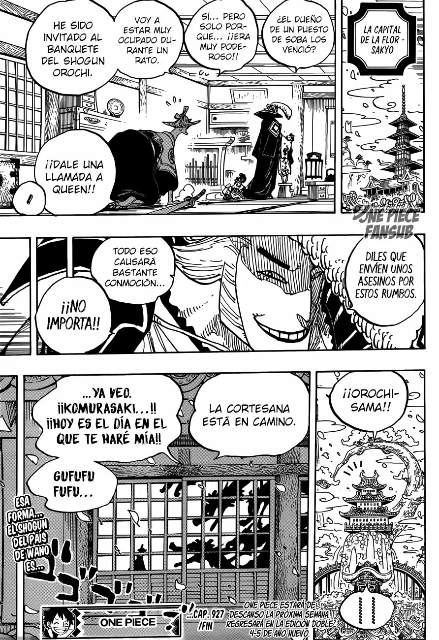 One Piece - Capítulo 927 - Página 16 - LectorTMOo