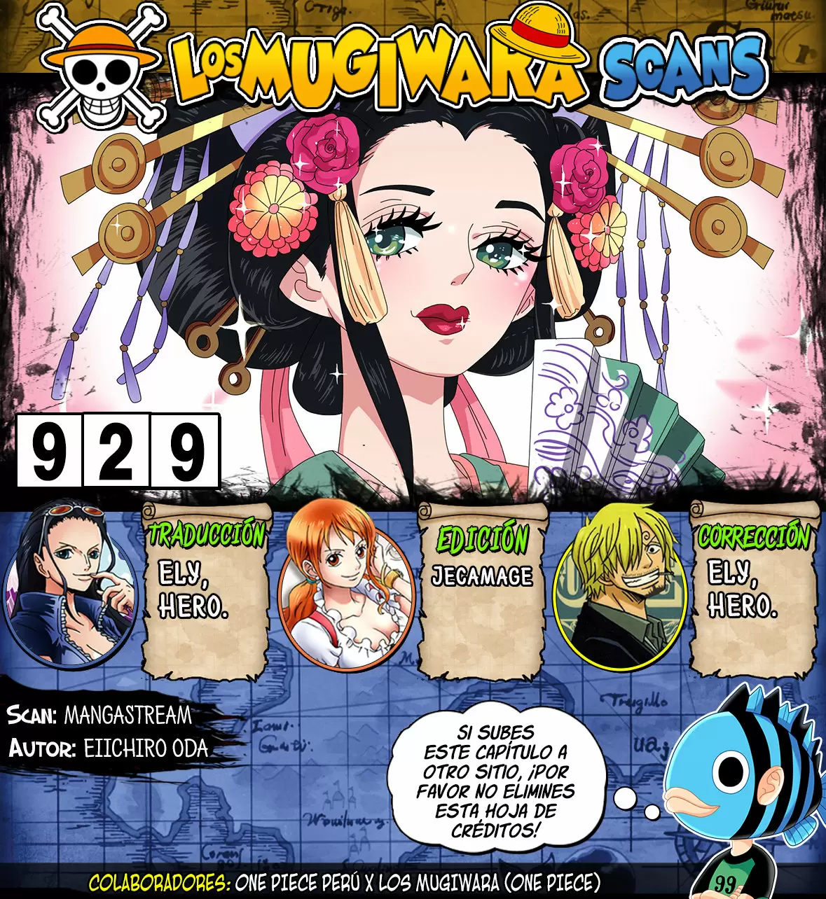 One Piece - Capítulo 929 - Página 1 - LectorTMOo
