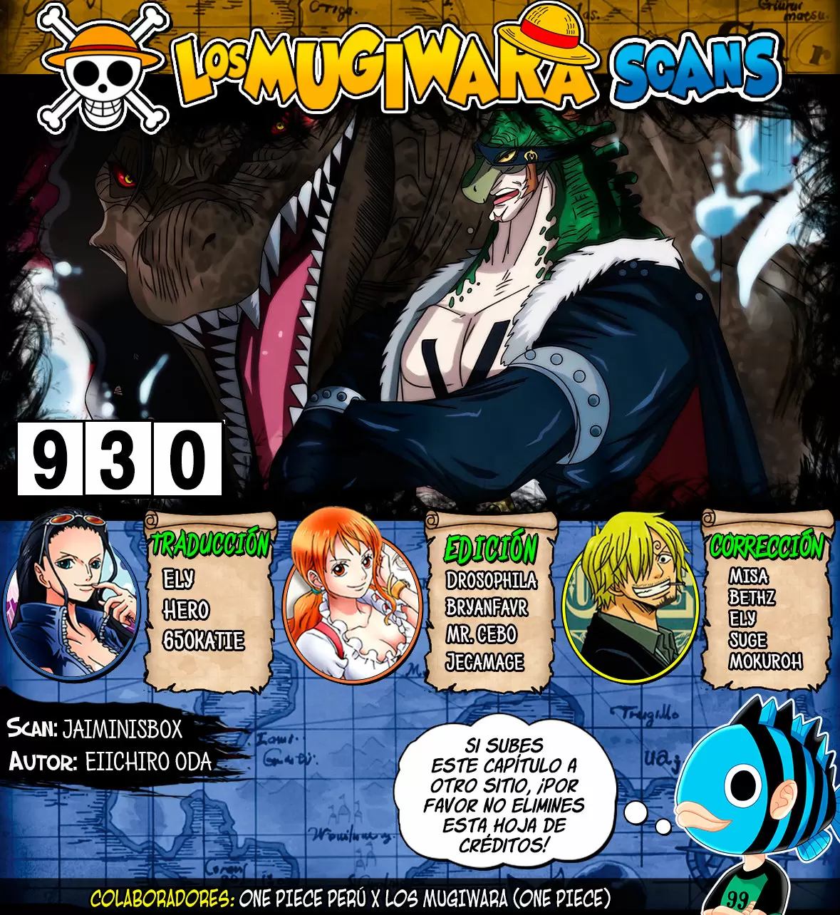One Piece - Capítulo 930 - Página 1 - LectorTMOo