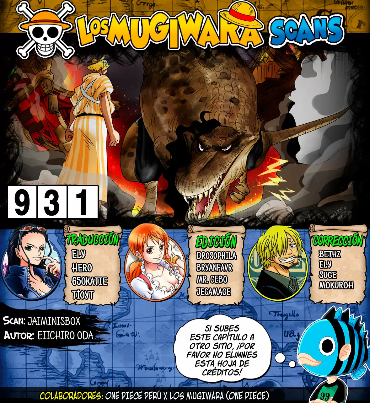 One Piece - Capítulo 931 - Página 1 - LectorTMOo