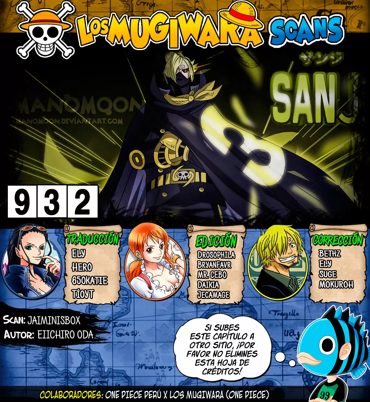 One Piece - Capítulo 932 - Página 1 - LectorTMOo