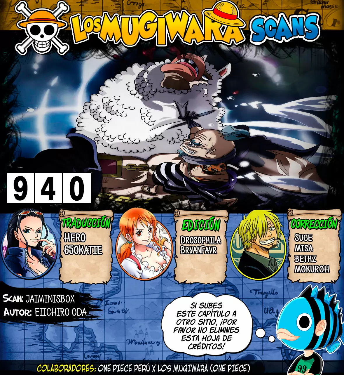 One Piece - Capítulo 940 - Página 1 - LectorTMOo