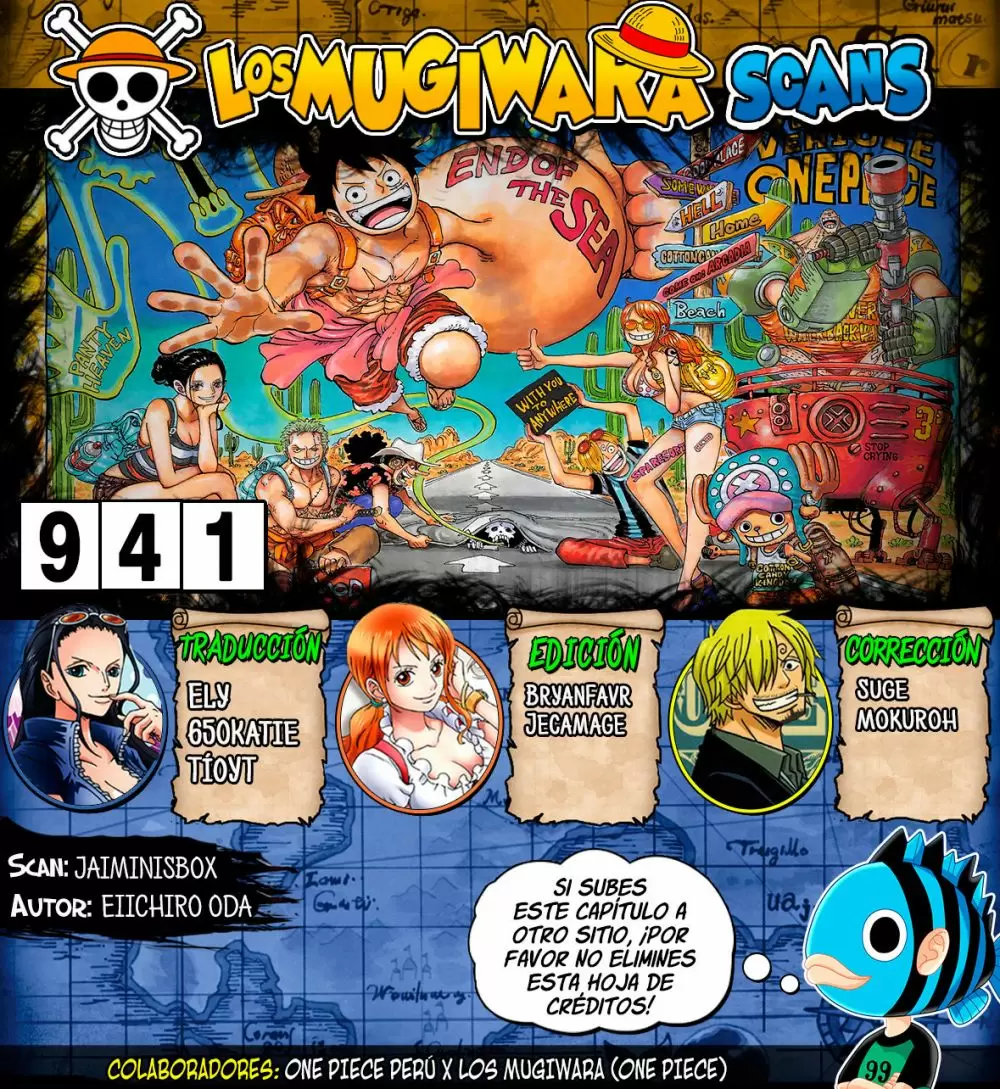 One Piece - Capítulo 941 - Página 1 - LectorTMOo