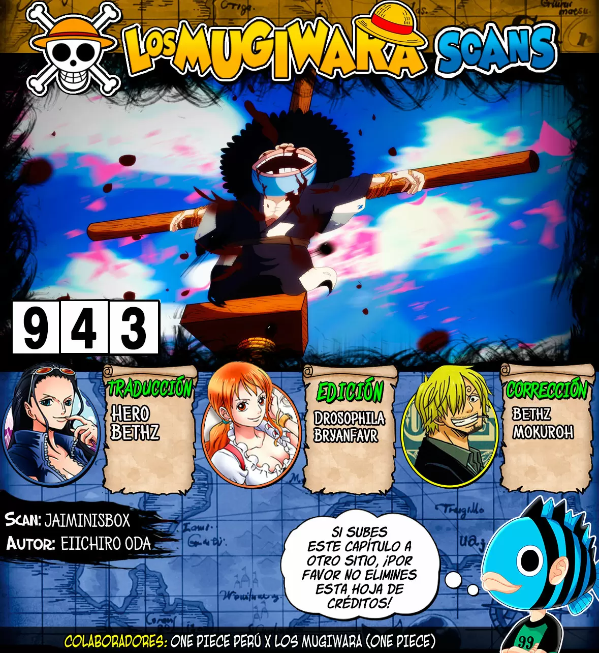 One Piece - Capítulo 943 - Página 1 - LectorTMOo