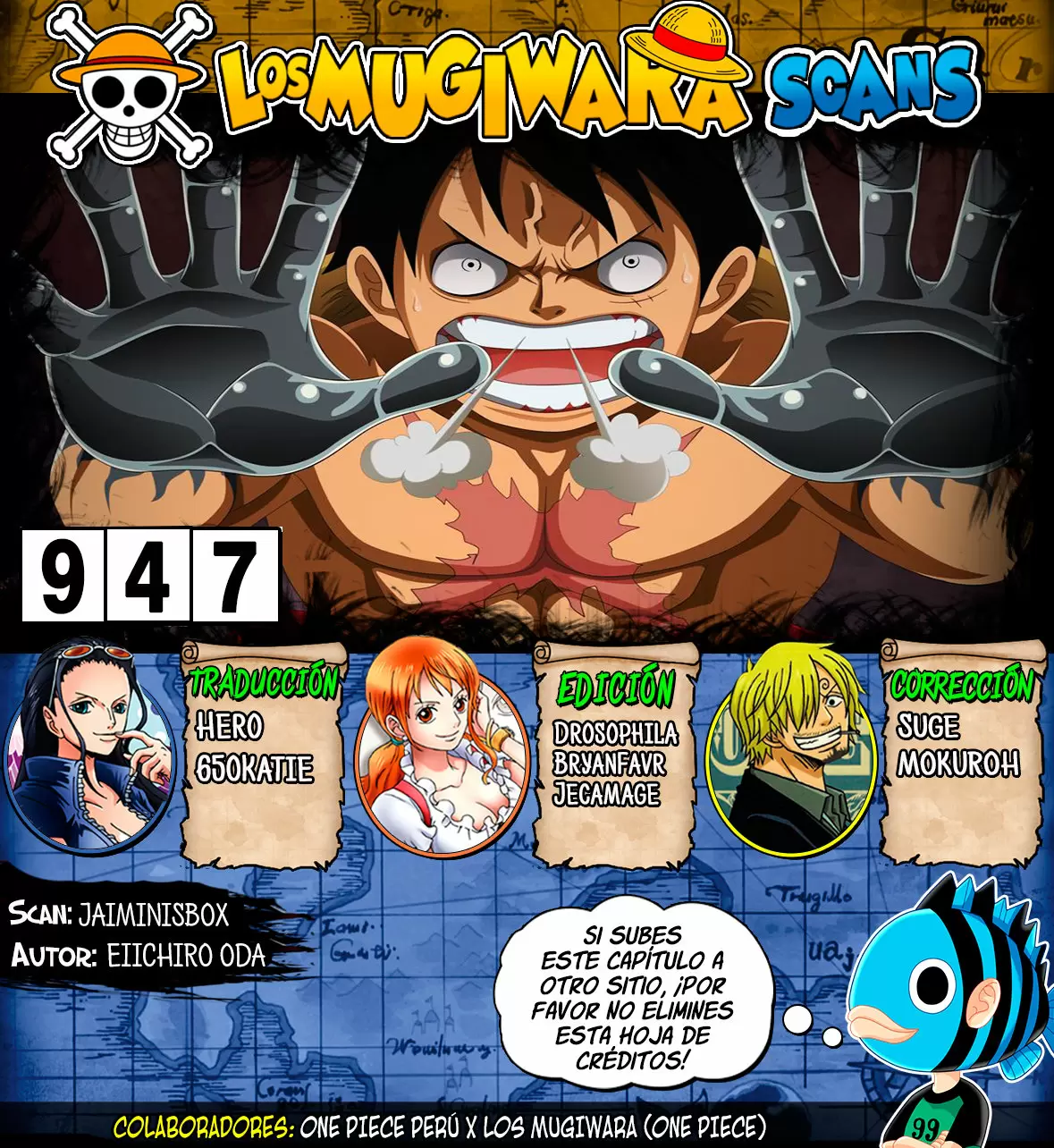 One Piece - Capítulo 947 - Página 1 - LectorTMOo