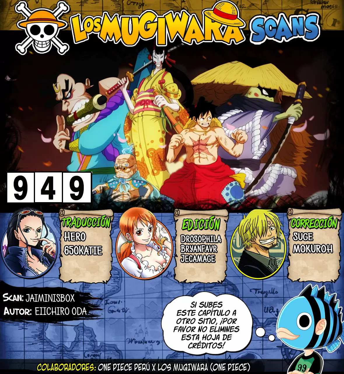 One Piece - Capítulo 949 - Página 1 - LectorTMOo