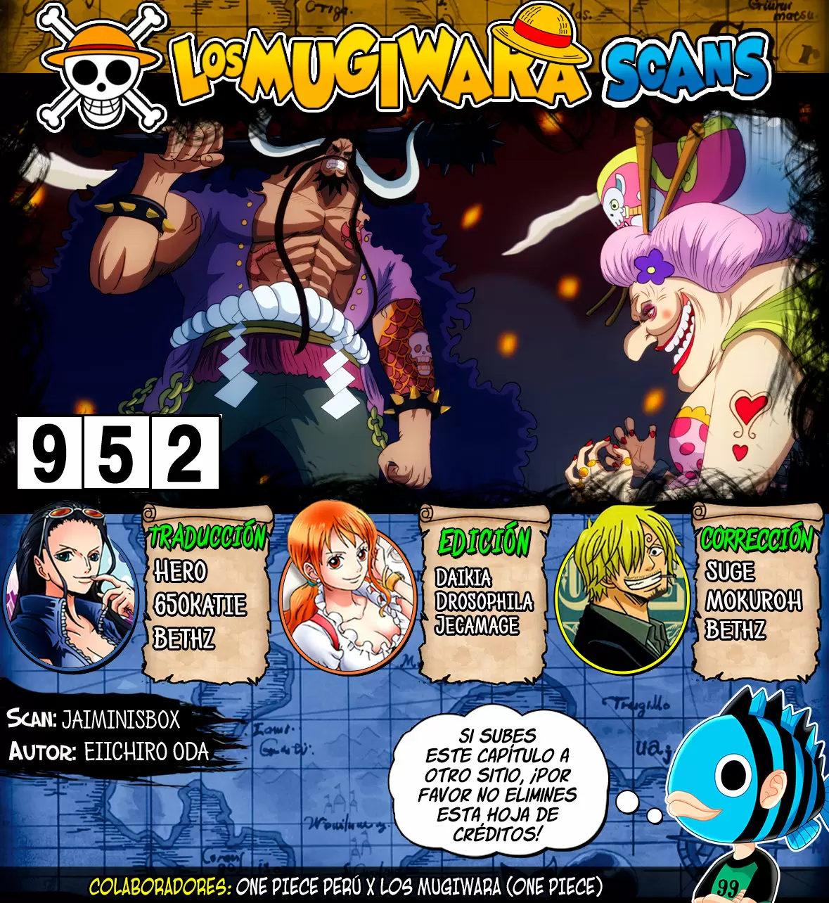 One Piece - Capítulo 952 - Página 1 - LectorTMOo