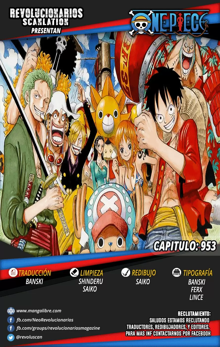One Piece - Capítulo 953 - Página 1 - LectorTMOo