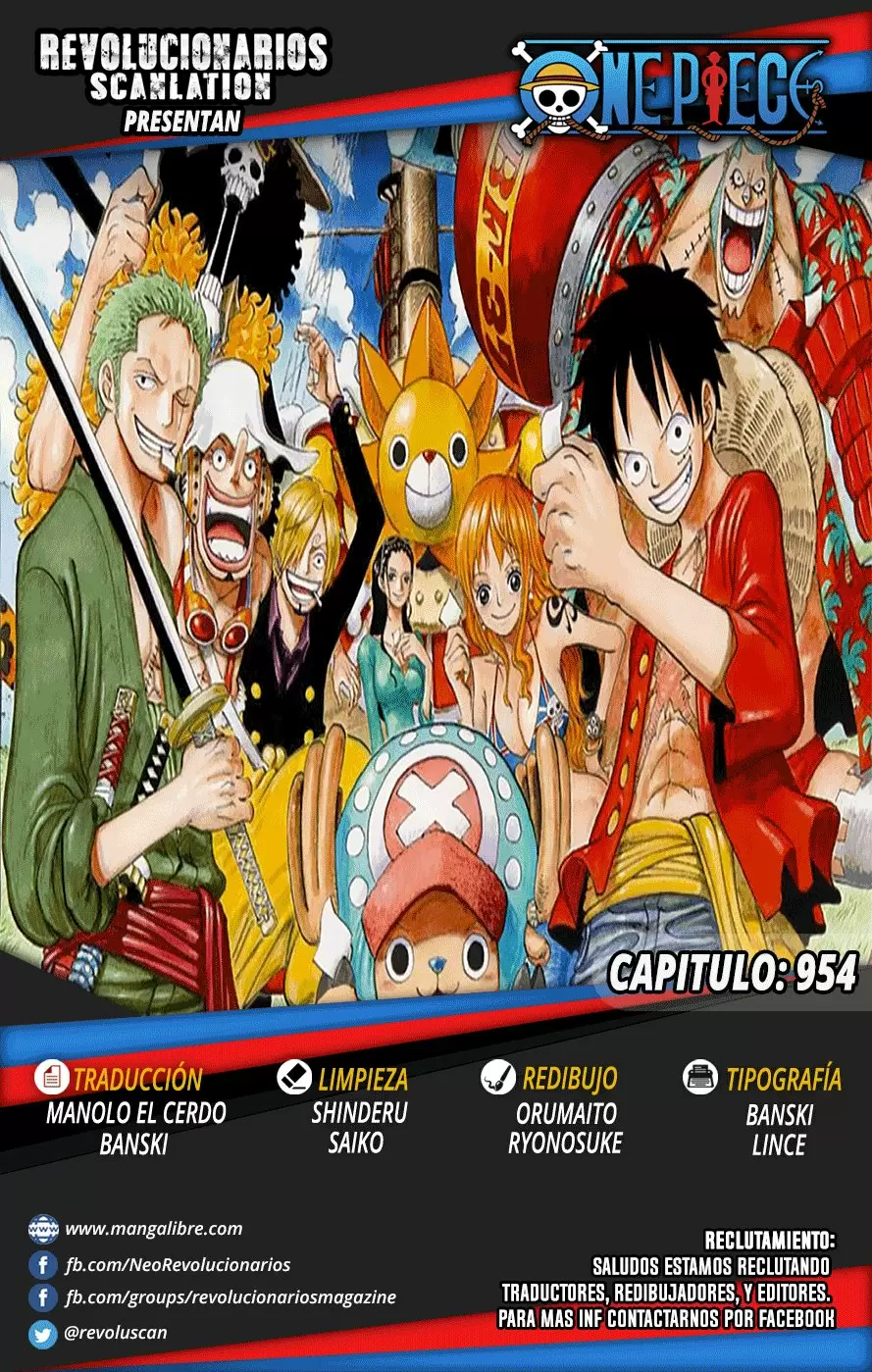 One Piece - Capítulo 954 - Página 1 - LectorTMOo
