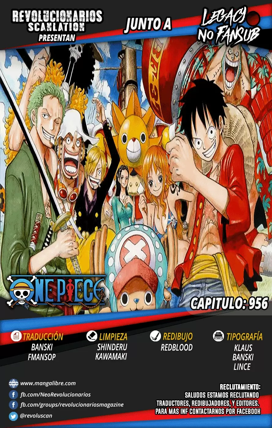 One Piece - Capítulo 956 - Página 1 - LectorTMOo